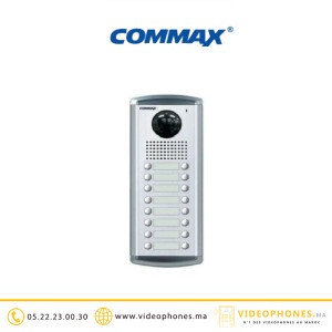 Platine de rue vidéophone COMMAX 16 postes DRC-16AC2 Casablanca Maroc
