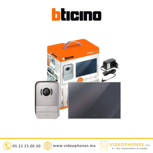 Kit vidéophone BTICINO 7" miroir 317013 Casablanca Maroc