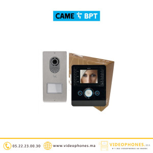 KIT vidéophone BPT Lithos + 1 moniteur Perla Noir Casablanca Maroc