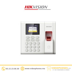 Pointeuse contrôle d'accès HIKVISION DS-K1T8003MF Casablanca Maroc