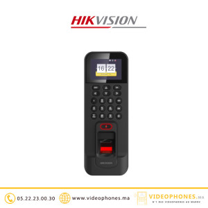 Pointeuse contrôle d'accès HIKVISION DS-K1T804AMF Casablanca Maroc