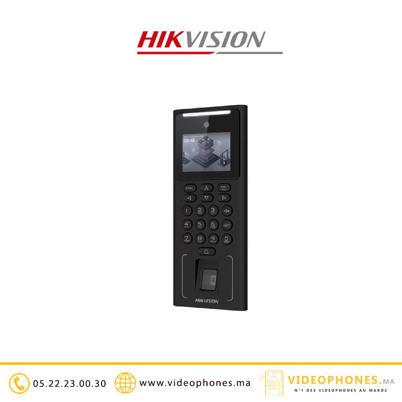 Pointeuse contrôle d'accès HIKVISION DS-K1T321MFWX Casablanca Maroc