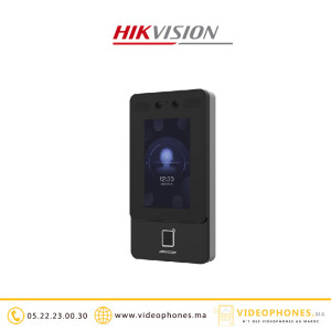 Pointeuse contrôle d'accès IP65 HIKVISION DS-K1T342MFWX-E1 Casablanca Maroc