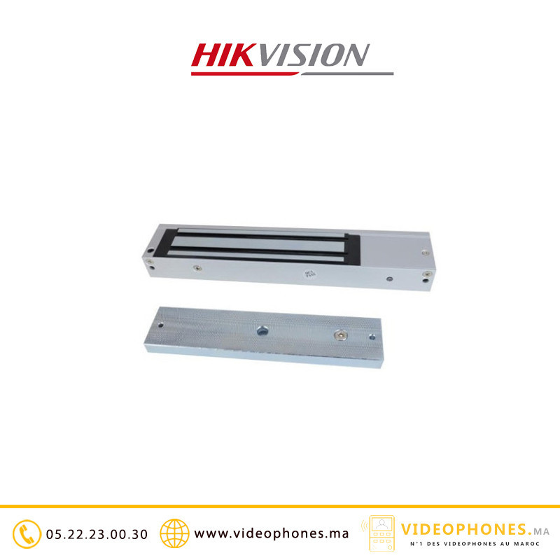 Ventouse électromagnétique 272 Kg Hikvision DS-K4H255S Casablanca Maroc