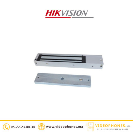 Ventouse électromagnétique 272 Kg Hikvision DS-K4H255S Casablanca Maroc