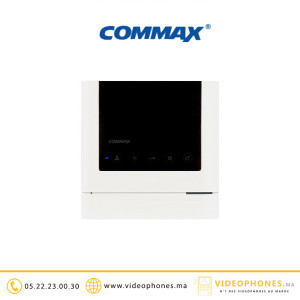 Moniteur vidéophone Commax écran LCD 4,3" blanc CDV-43M Casablanca Maroc