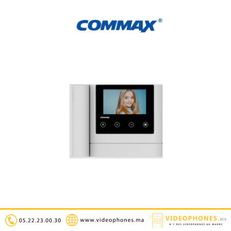 Moniteur vidéophone COMMAX écran LCD 4,3" CDV-43MHBSBL Casablanca Maroc
