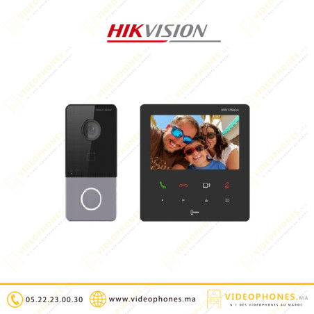 KIT vidéophone IP HIKVISION DS-KIS606-P Casablanca Maroc