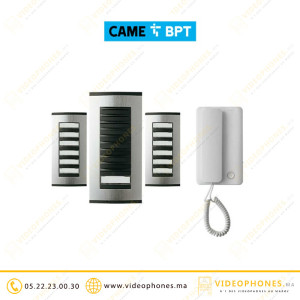 Kit interphone BPT 12 postes Agata audio Casablanca Maroc