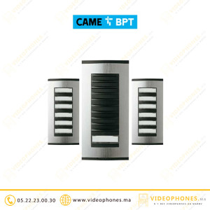 Platine de rue BPT 8 boutons BPT-EXT-8B Casablanca Maroc