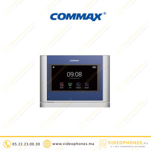 Moniteur vidéophone COMMAX Ecran TFT LCD 7" Silver CAV-70MG2SILVER Casablanca Maroc