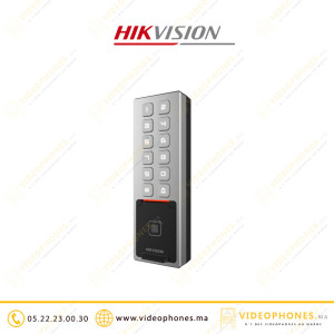 Pointeuse contrôle d'accès HIKVISION avec  empreintes & cartes IP65 DS-K1T805MBFWX Casablanca Maroc