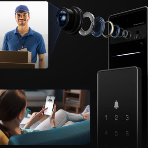 Serrure connectée Wi-Fi Ezviz avec caméra CS-DL50FVS Casablanca Maroc