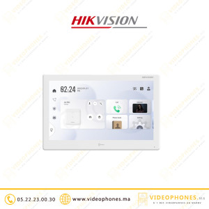 Moniteur vidéophone HIKVISION écran TFT 10.1" Android DS-KH9510-WTE1 Casablanca Maroc