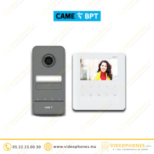 KIT vidéophone BPT LHS + 1 moniteur PLX blanc Casablanca Maroc