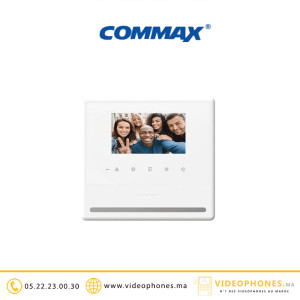 Moniteur vidéophone COMMAX écran LCD 4,3" blanc CDV-43Y Casablanca Maroc