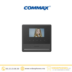 Moniteur vidéophone COMMAX écran LCD 4,3" noir CDV-43YN Casablanca Maroc