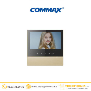 Moniteur vidéophone COMMAX écran LCD 7" Gold CDV-70H2G Casablanca Maroc
