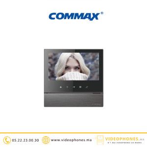 Moniteur vidéophone COMMAX écran LCD 7" anthracite CDV-70H2ANTH Casablanca Maroc