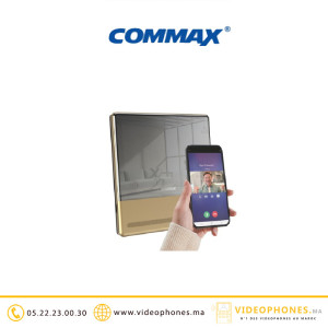 Vidéophone connecté COMMAX écran LCD 7" gold CDV-70QTG  Casablanca Maroc